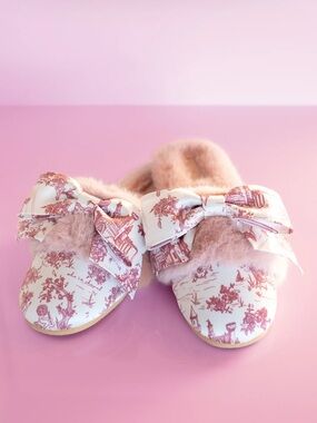 She is Cheval furget me not slippers - rose sorbet